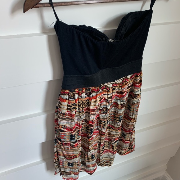 Charlotte Russe / Strapless Tribal Pattern Dress - Picture 5 of 6
